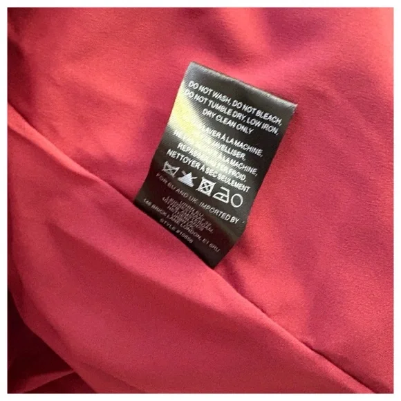 NWT Anthropologie Hutch Kya Long-Sleeve V-Neck Printed Tiered Wrap Maxi Dress XS - Picture 16 of 17